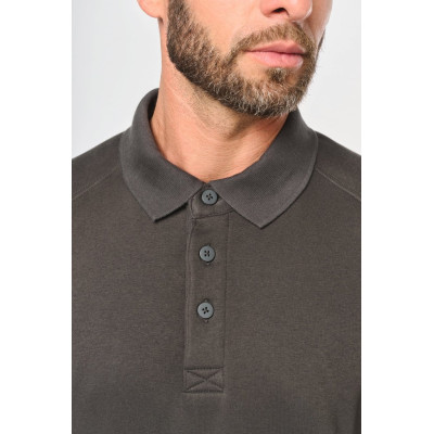 Polo neck sweatshirt